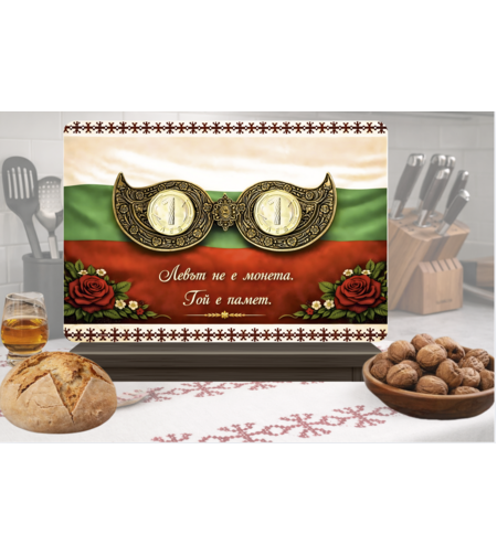 Стъклена дъска за рязане , 