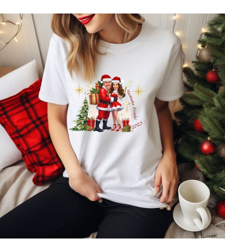 Тениска Коледна карикатура 2
