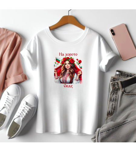 Тениска с български мотив 21