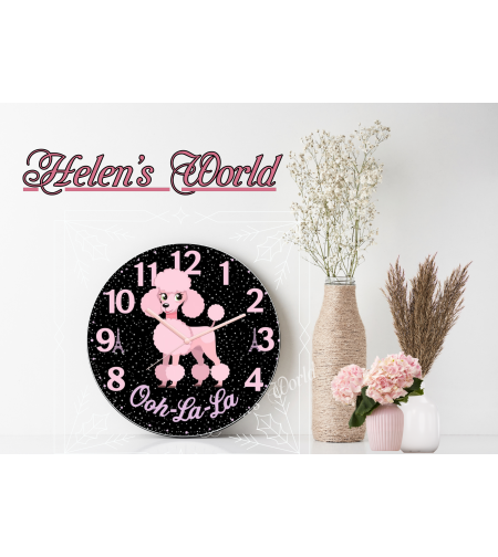 Персонализиран часовник Пудел 2