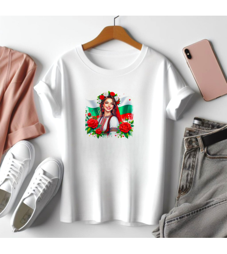 Тениска с български мотив 7