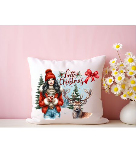 Персонализирана възглавничка Коледа 3