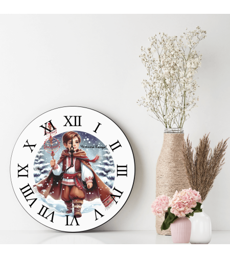 Персонализиран часовник Коледа 9