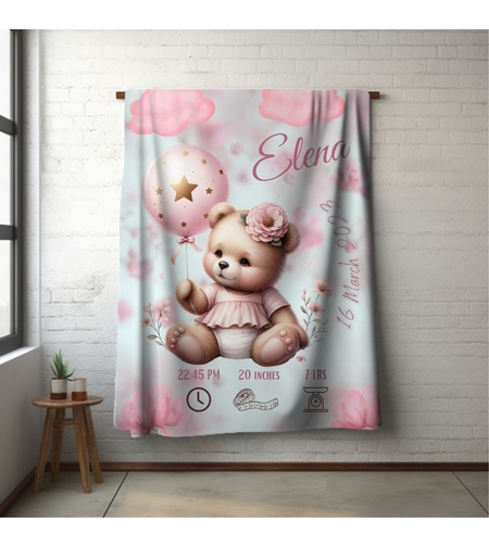 Бебешко одеяло Мече 13