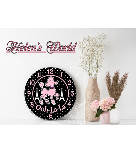 Персонализиран часовник Пудел 3