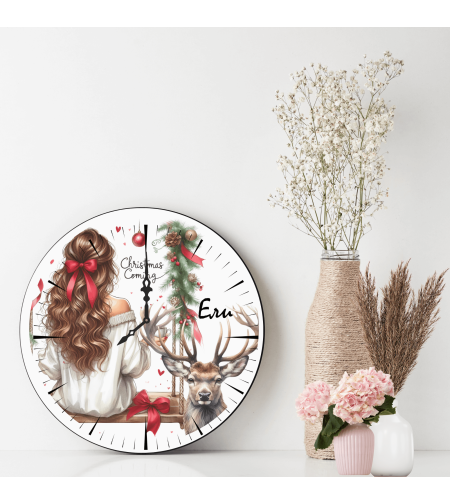 Персонализиран часовник Коледа 17