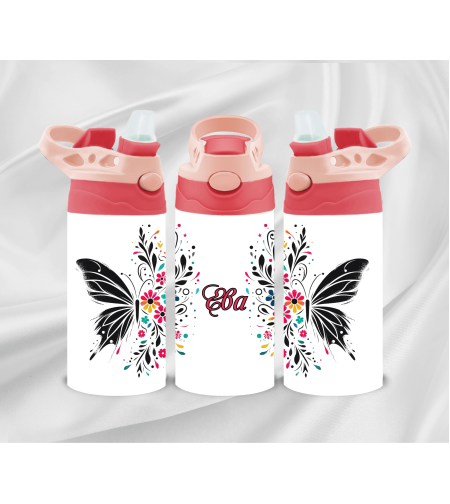 Цветно, свежо и практично – Алуминиево шише с персонализация 22