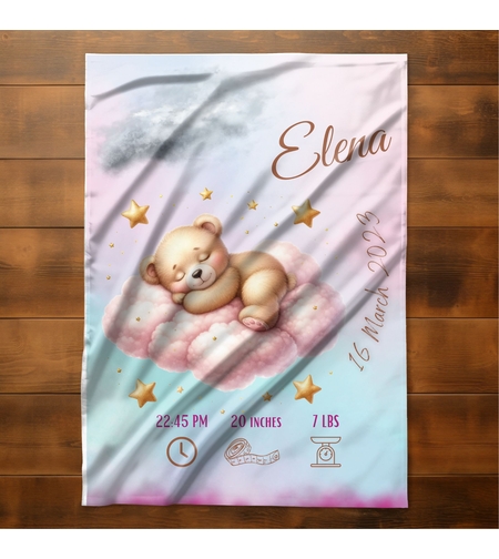 Бебешко одеяло Мече 14