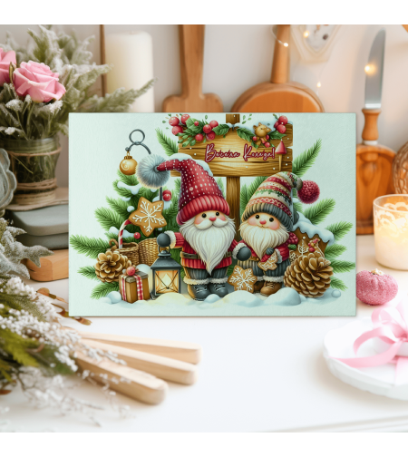 Стъклена дъска за рязане Коледа 62