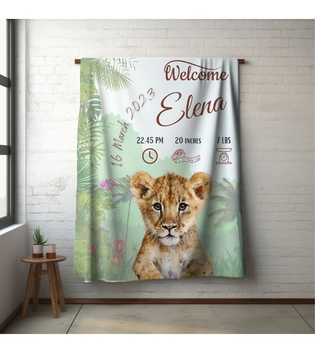 Бебешко одеяло Тигър 4