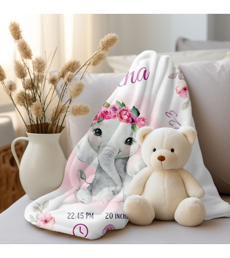 Бебешко одеяло Слон 2