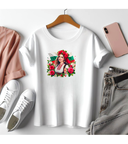 Тениска с български мотив 8