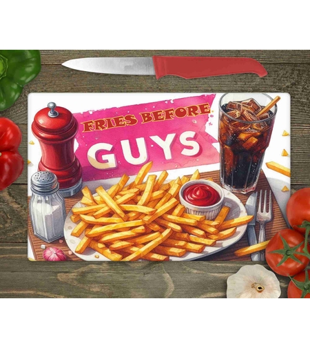 Стъклена дъска за рязане Картофи 2