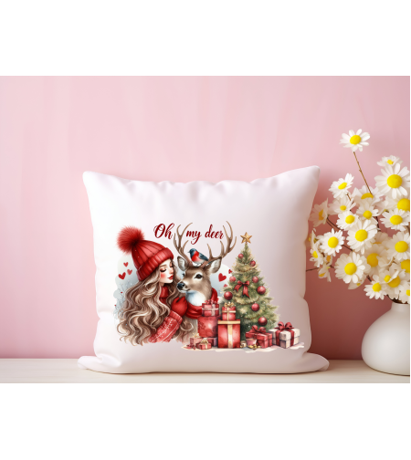 Персонализирана възглавничка Коледа 1