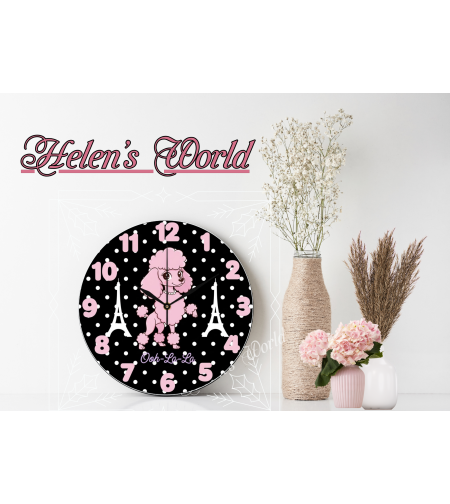 Персонализиран часовник Пудел 1