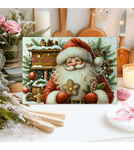 Стъклена дъска за рязане Коледа 61