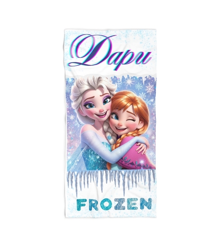 Кърпа за плаж Елза и Анна