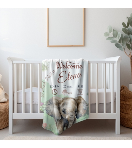 Бебешко одеяло Слон 1