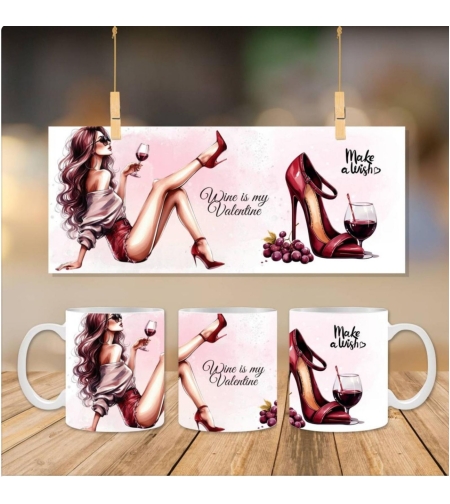Чаша: Wine is my Valentine 2