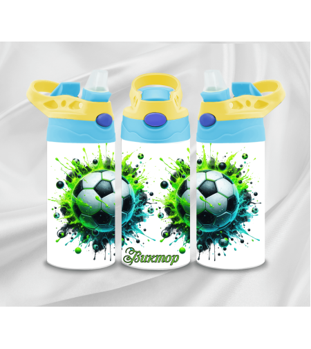 Цветно, свежо и практично – Алуминиево шише с персонализация 17