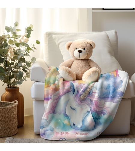 Бебешко одеяло Еднорог 6