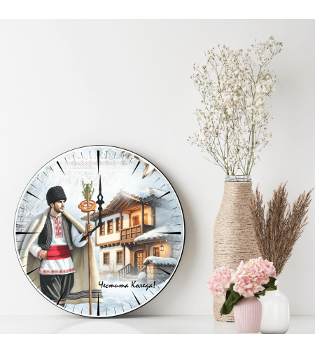 Персонализиран часовник Коледа 14