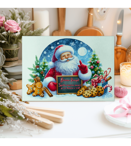 Стъклена дъска за рязане Коледа 36