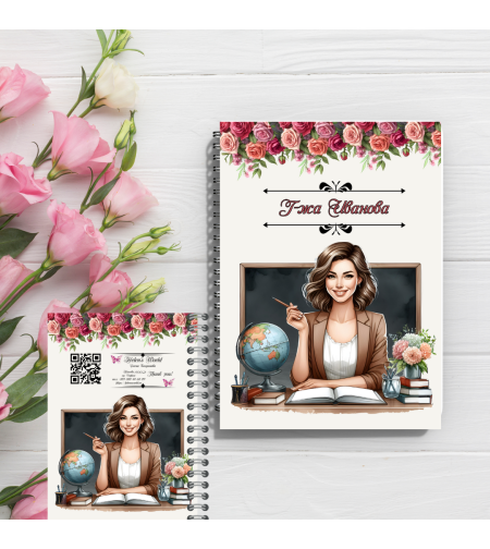 Тефтер Учителко любима 10