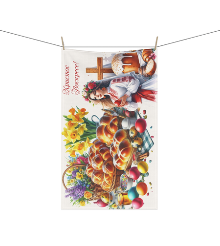 Персонализирана кухненска кърпа Хляб 30×50 см 3