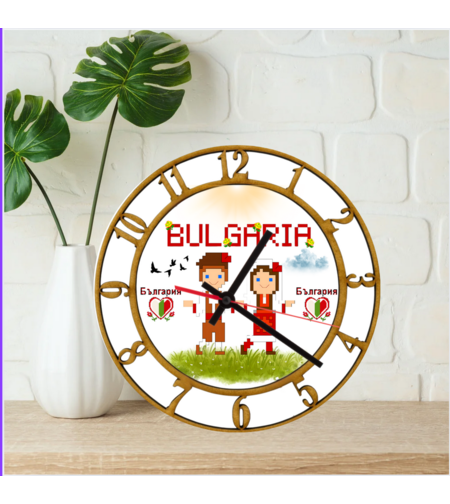 Персонализиран часовник Българска Шевица 3