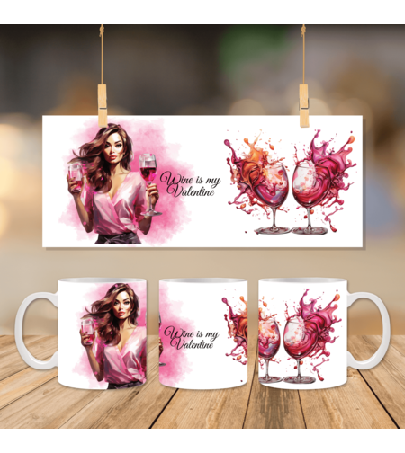 Чаша: Wine is my Valentine 5