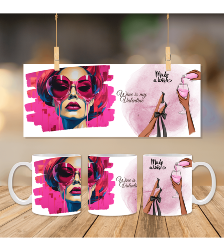 Чаша: Wine is my Valentine 4