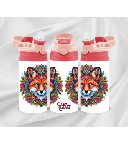 Цветно, свежо и практично – Алуминиево шише с персонализация 16