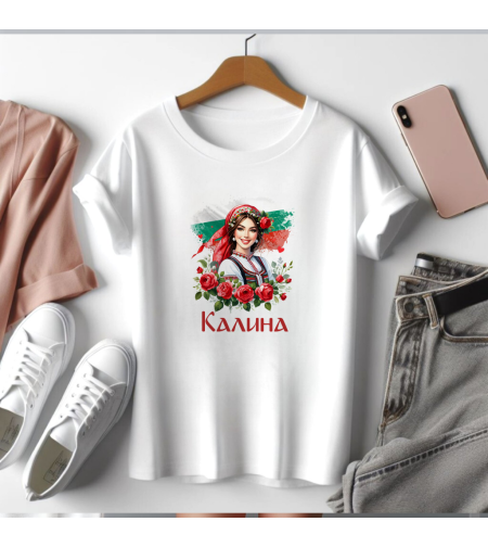 Тениска с български мотив 33