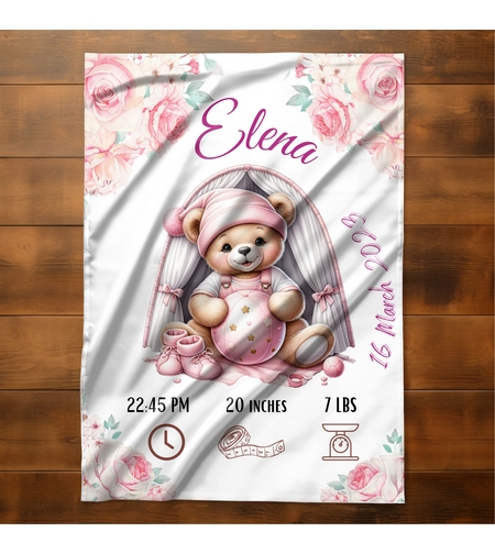 Бебешко одеяло Мече 4