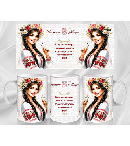 Персонализирани чаши за 8-ми март 58