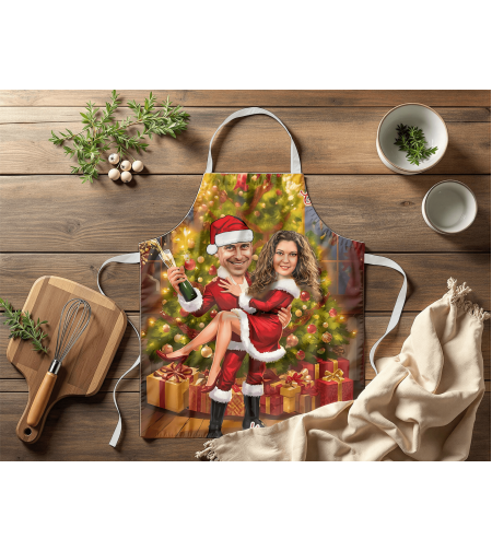Престилка за готвене Карикатура Коледа 1