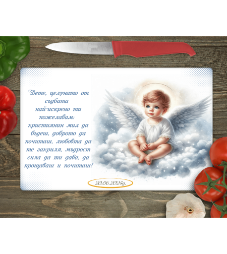 Стъклена дъска за рязане, 