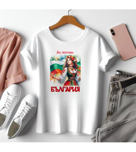 Тениска с български мотив 5