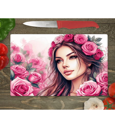 Стъклена дъска за рязане