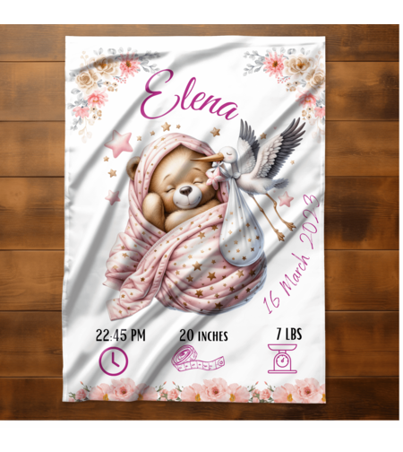 Бебешко одеяло Мече 6