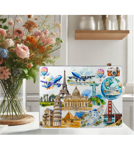 Стъклена дъска за рязане , Пътешествие около Света