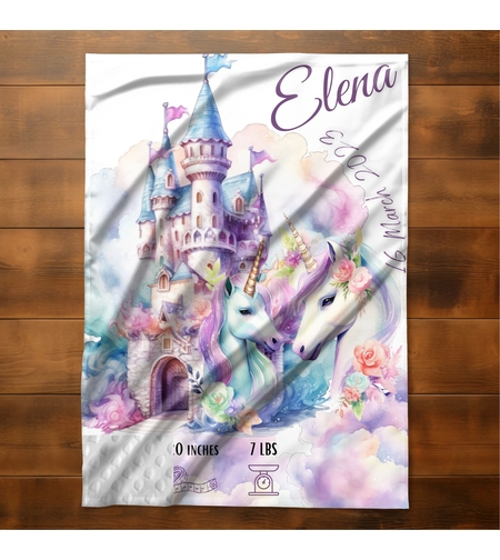 Бебешко одеяло Еднорог 3