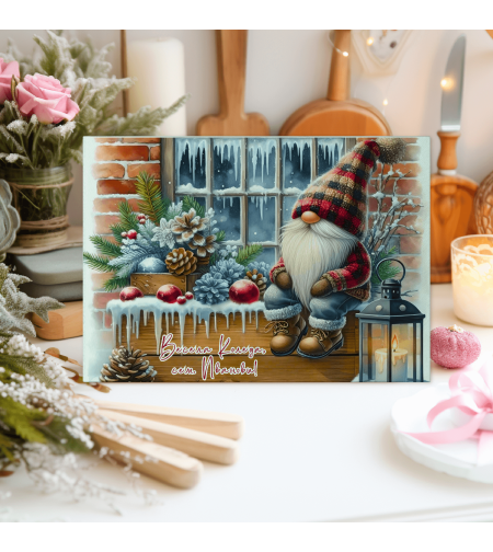 Стъклена дъска за рязане Коледа 49