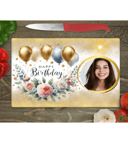 Стъклена дъска за рязане 