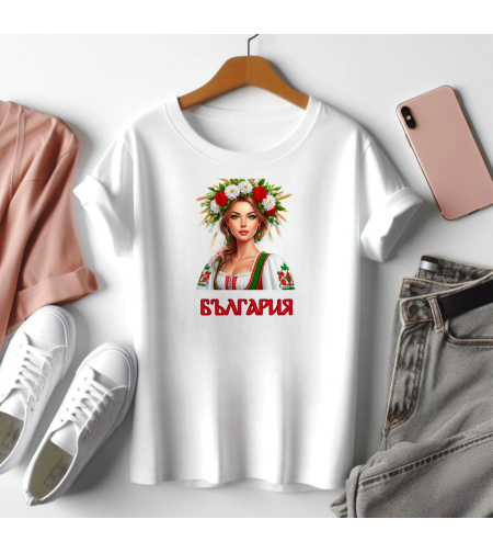 Тениска с български мотив 23