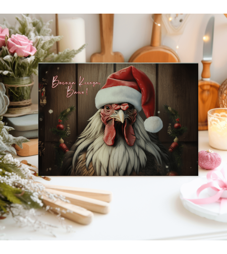 Стъклена дъска за рязане Коледа 44