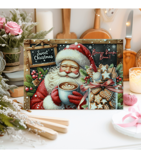 Стъклена дъска за рязане Коледа 41