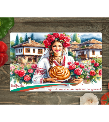 Стъклена дъска за рязане , 