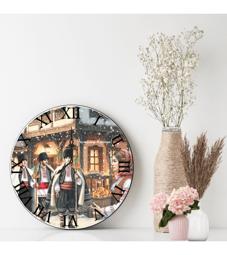 Персонализиран часовник Коледа 12